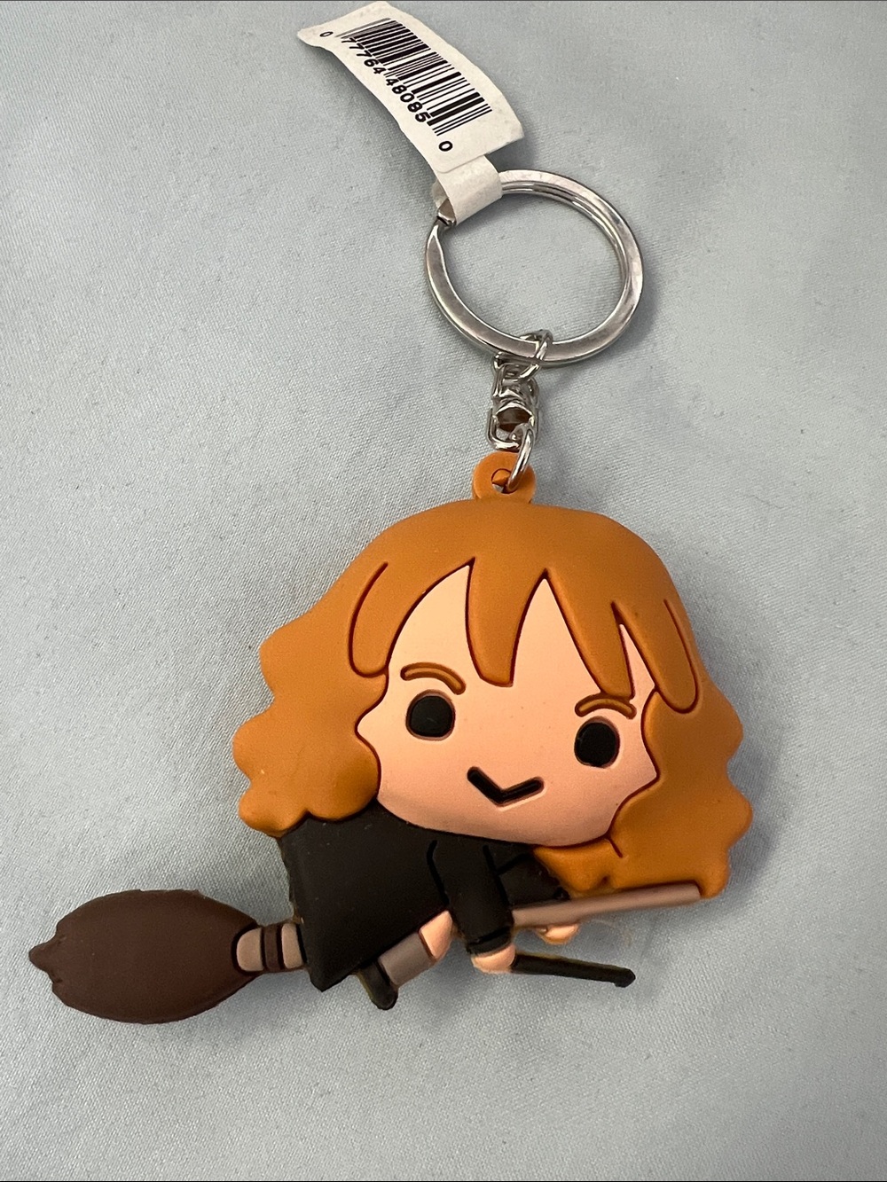 Harry Potter Hermione Flying Broom Wizard Character Keychain Accessory